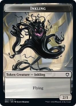 Mishra's Warform // Inkling Double-sided Token (Back)
