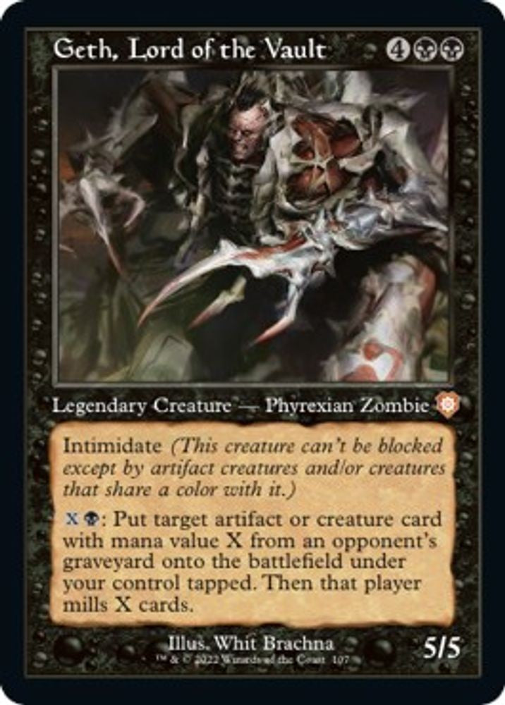 Geth, Lord of the Vault (Retro Frame)