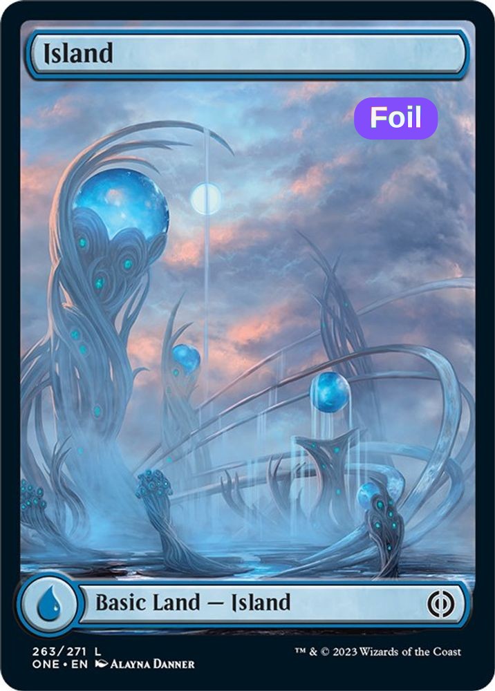 Island (263) - Full Art