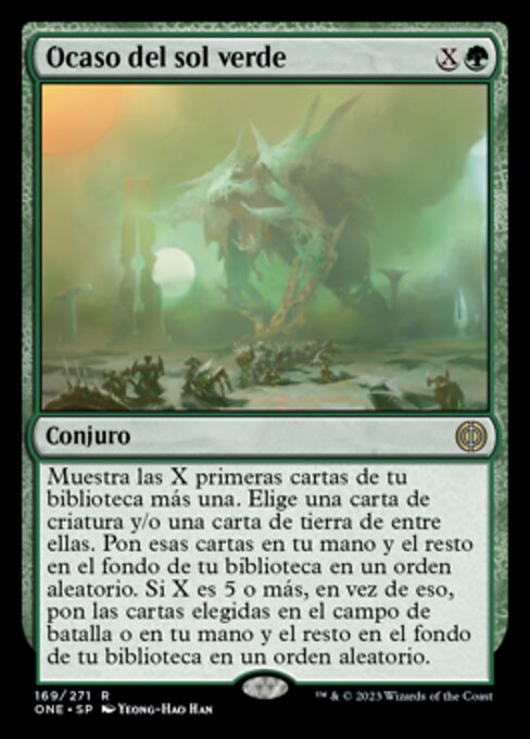 Green Sun's Twilight
