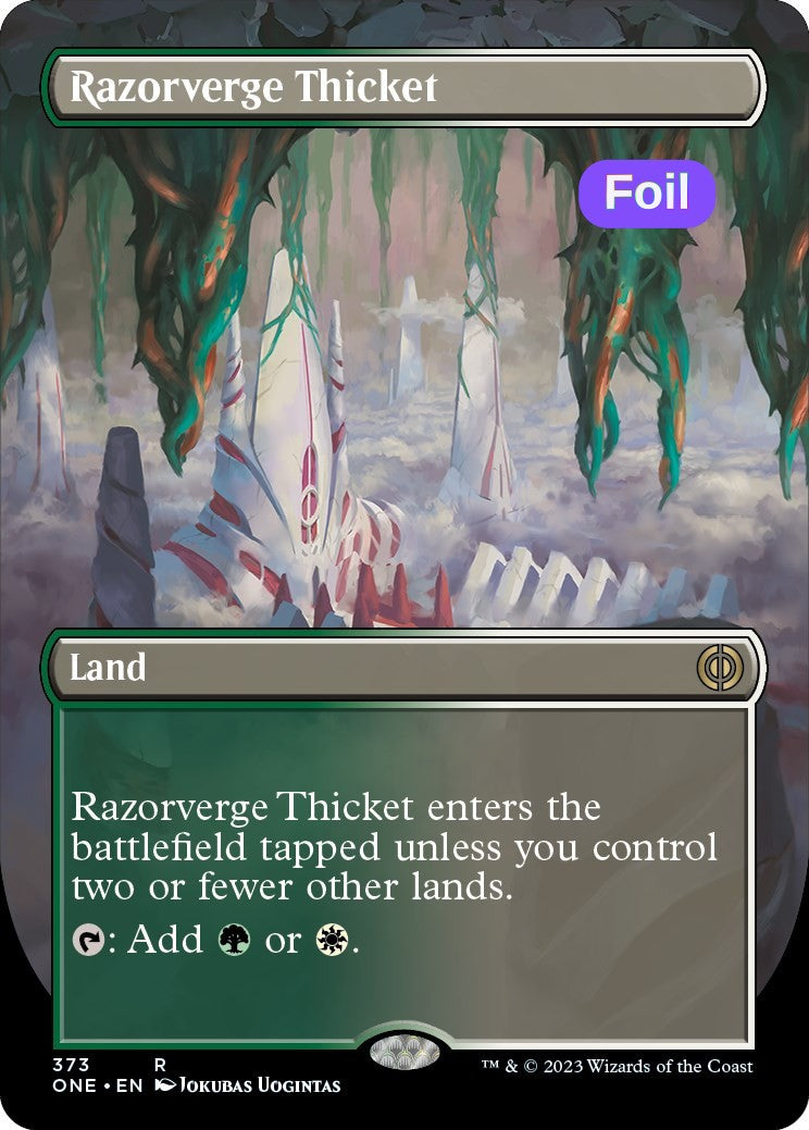 Razorverge Thicket (Borderless)
