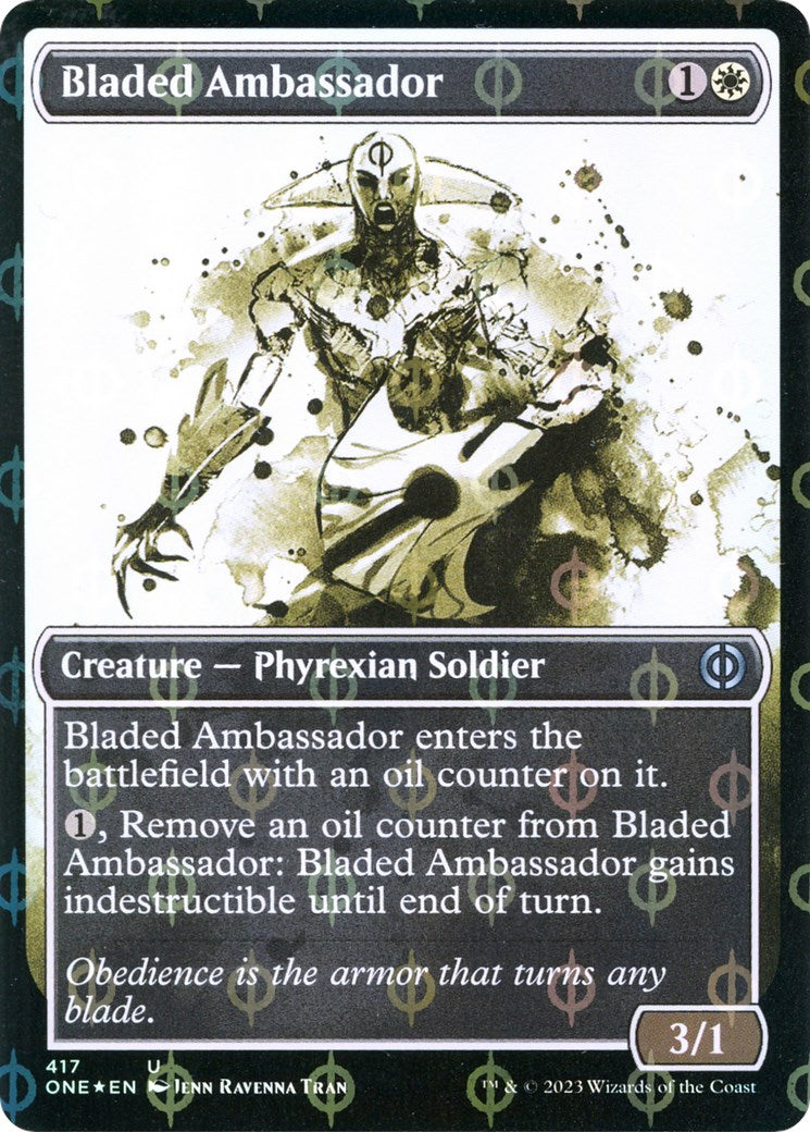 Bladed Ambassador (Showcase) (Step-and-Compleat Foil)