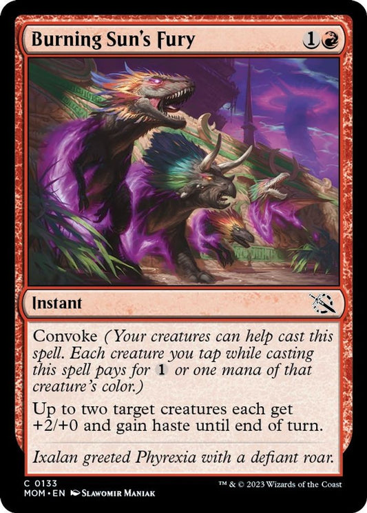 Burning Sun's Fury