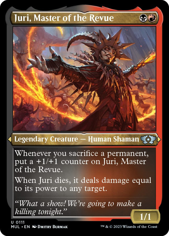 Juri, Master of the Revue (Foil Etched)