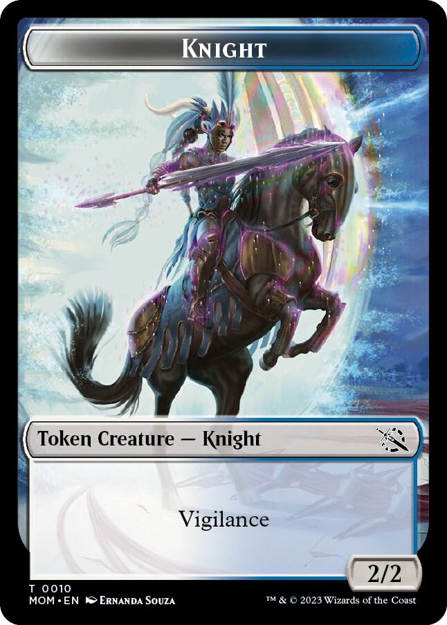 Elemental (0009) // Knight Double-Sided Token (Back)