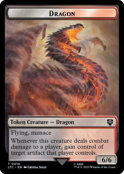 Wraith // Dragon Double-Sided Token (Back)