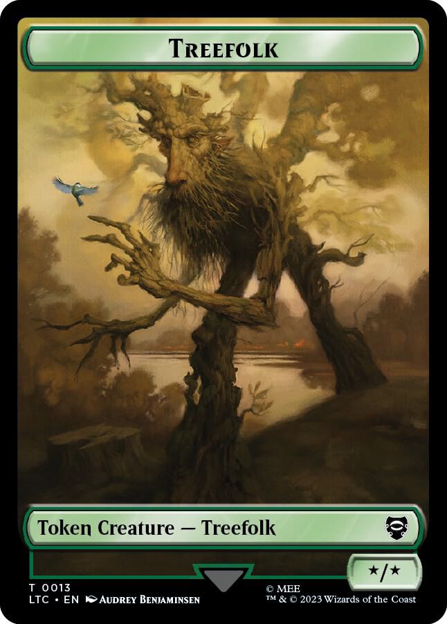 Beast // Treefolk Double-Sided Token (Back)