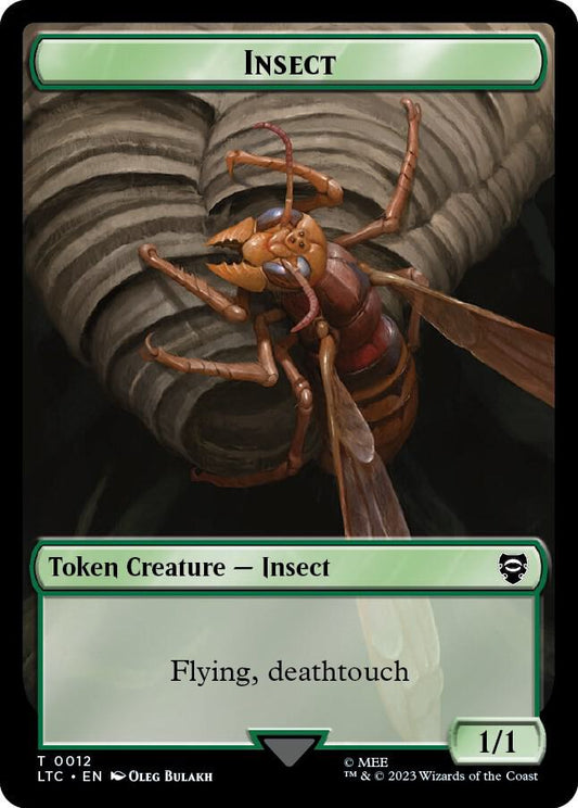 Elf Warrior // Insect Double-Sided Token (Back)