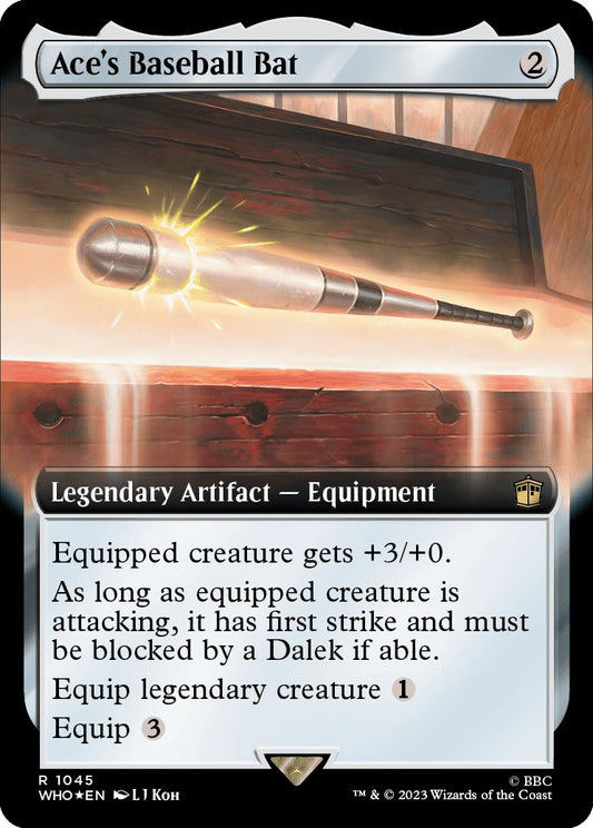 Ace's Baseball Bat (Extended Art) (Surge Foil)
