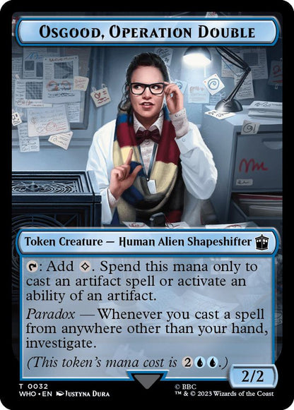 Copy // Osgood, Operation Double Double-Sided Token (Back)