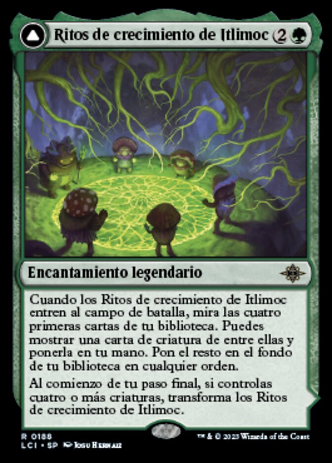 Growing Rites of Itlimoc