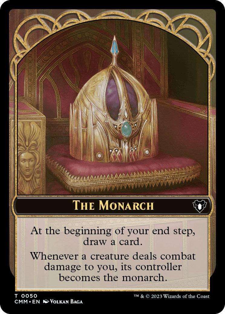 The Monarch // Dwarf Berserker Double-Sided Token