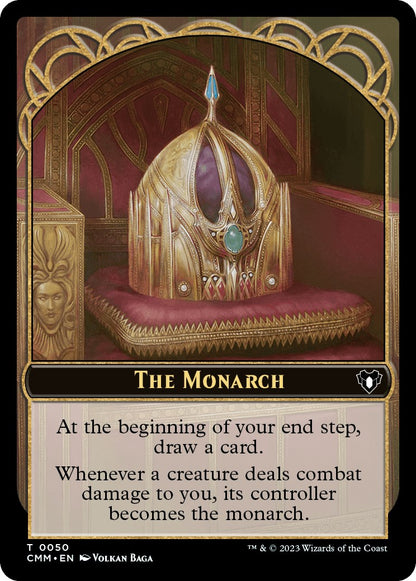 The Monarch // Dwarf Berserker Double-Sided Token