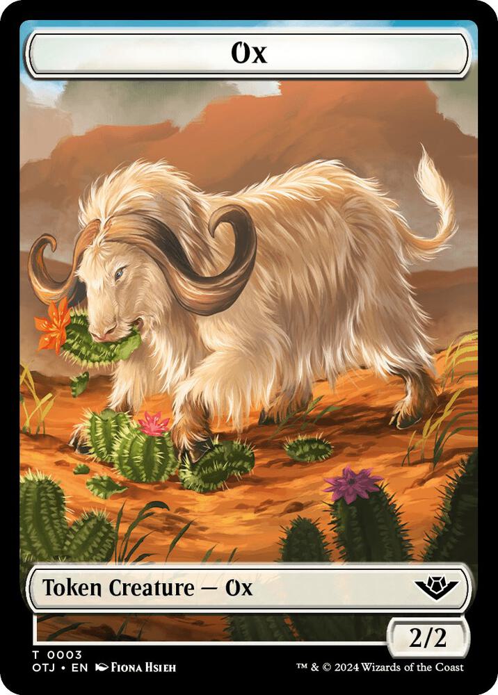 Zombie // Ox Double-Sided Token (Back)