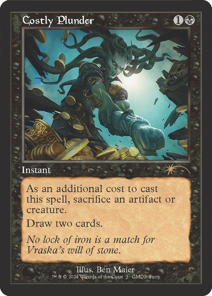 Costly Plunder (Retro Frame)