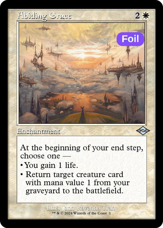 Abiding Grace (Retro Frame)