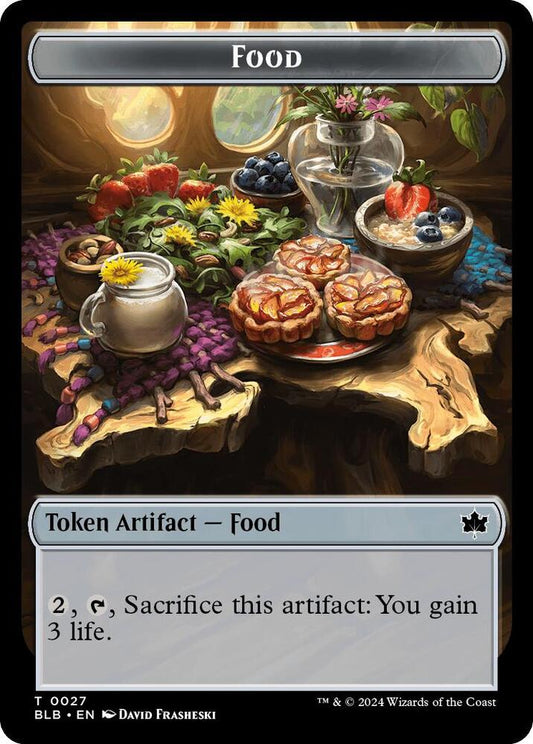 Squirrel // Food Double-Sided Token (Back)