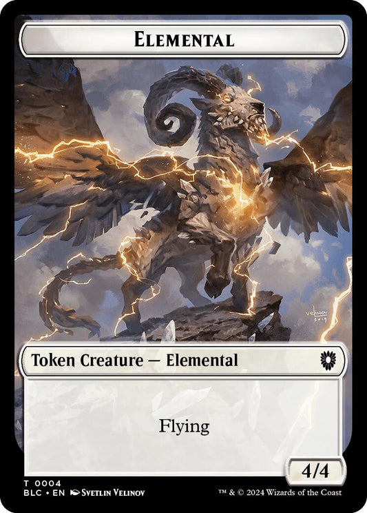 Elemental // Shark Double-Sided Token