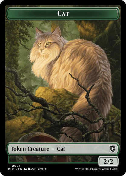 Elemental // Cat Double-Sided Token (Back)