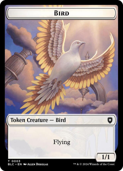 Storm Crow // Bird (003) Double-Sided Token (Back)