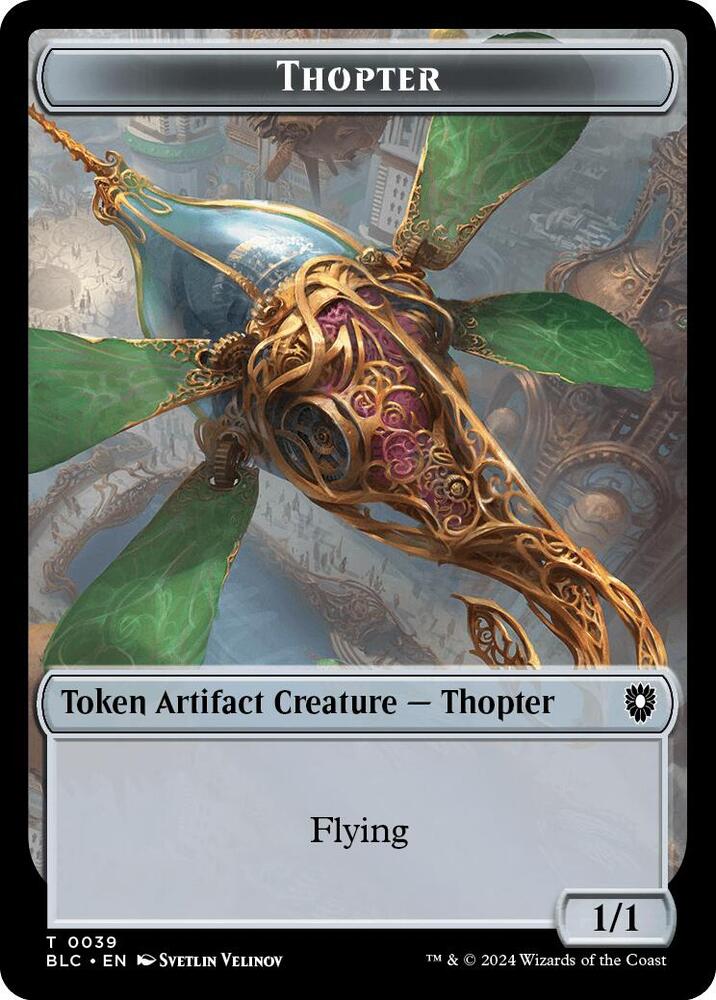 Goblin // Thopter Double-Sided Token (Back)