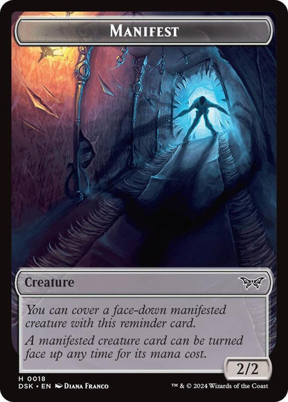 Glimmer // Manifest Double-Sided Token (Back)