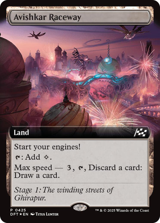 Avishkar Raceway (Extended Art)