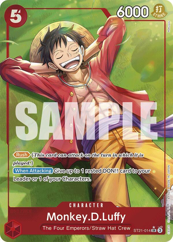 Monkey.D.Luffy (014) (Parallel) [ST-21-Foil]