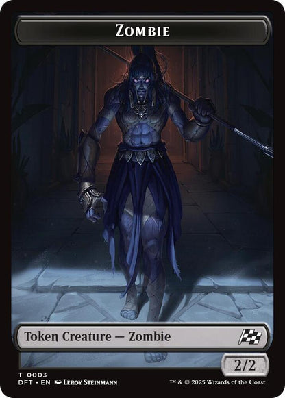 Zombie (0007) // Zombie (0003) Double-Sided Token (Back)