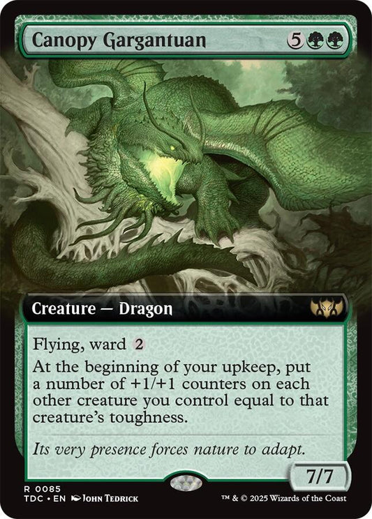 Canopy Gargantuan (Extended Art)