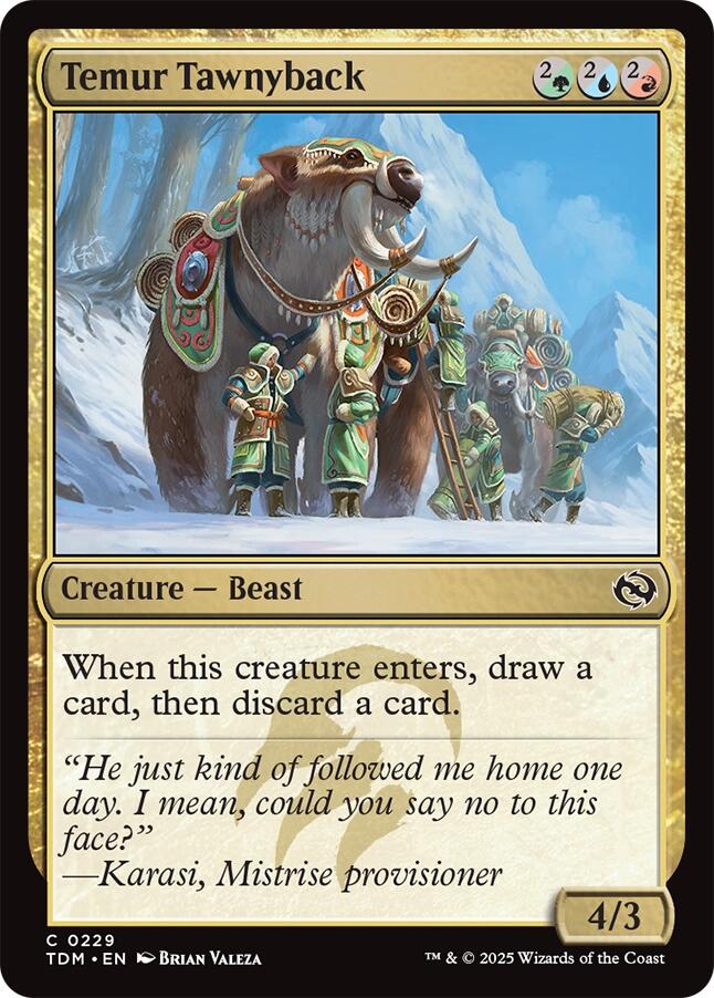 Temur Tawnyback