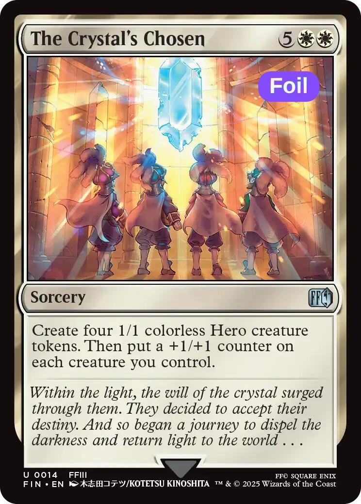 The Crystal's Chosen