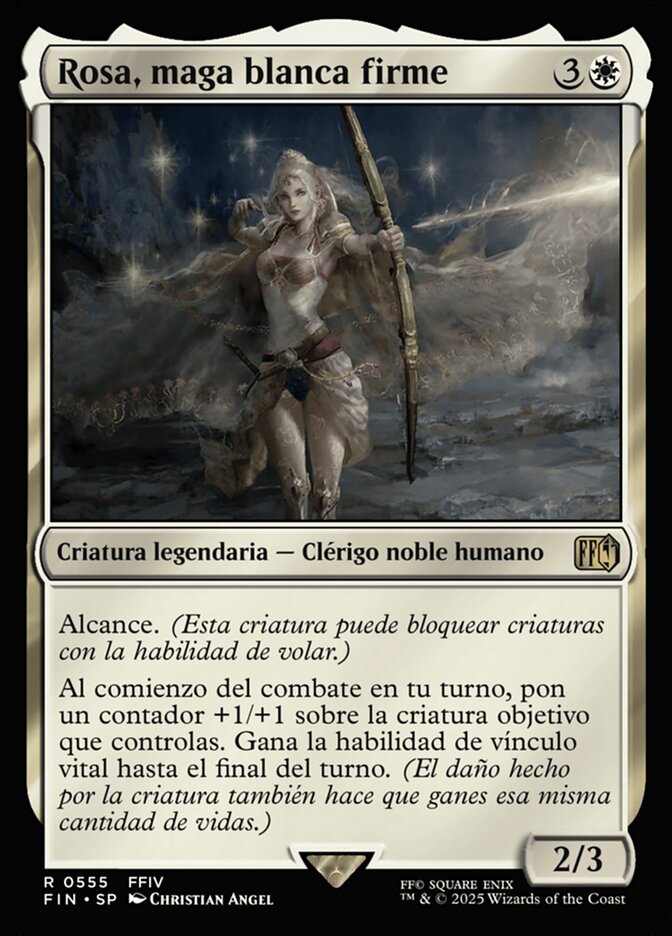 Rosa, Resolute White Mage