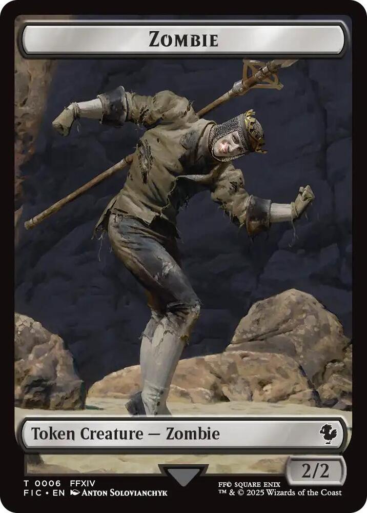 Moogle // Zombie Double-Sided Token (Back)