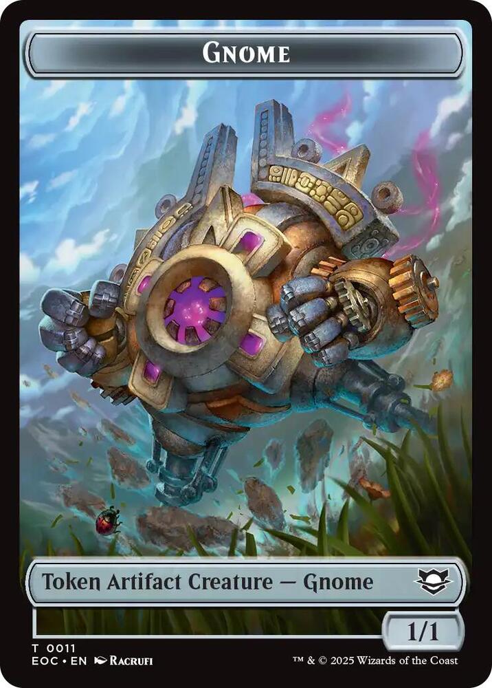 Thopter // Gnome Double-Sided Token (Back)