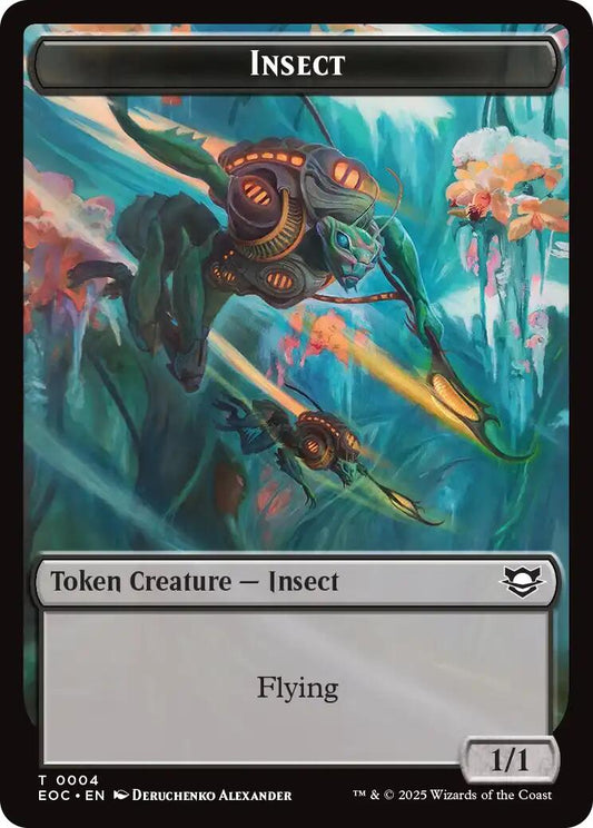 Insect // Beast (0005) Double-Sided Token
