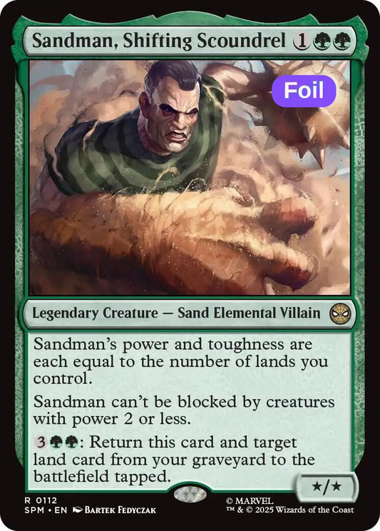 Sandman, Shifting Scoundrel