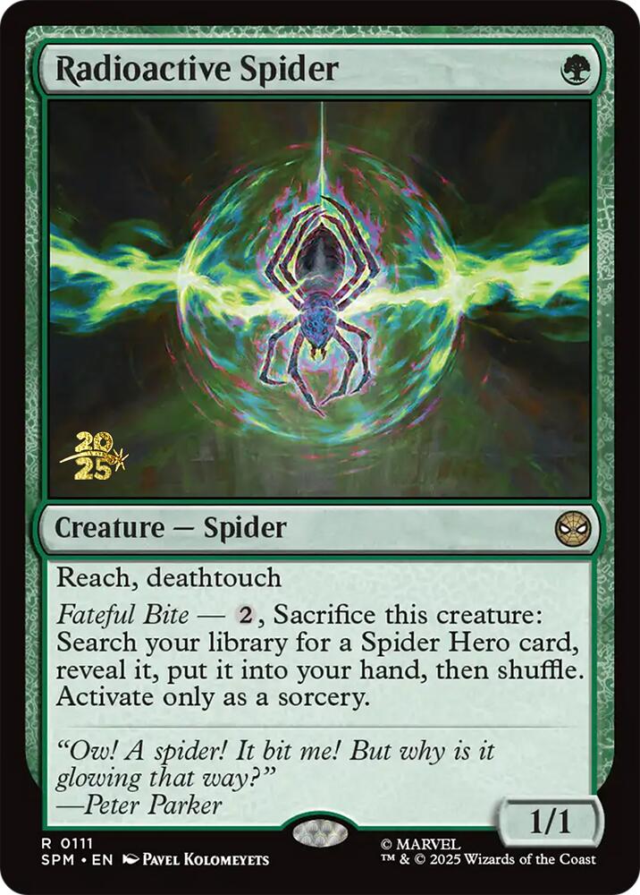 Radioactive Spider
