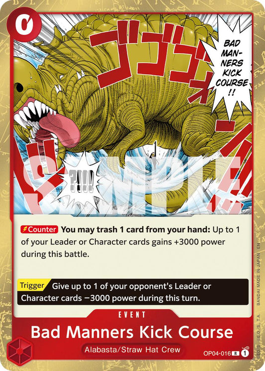 Bad Manners Kick Course (Reprint)