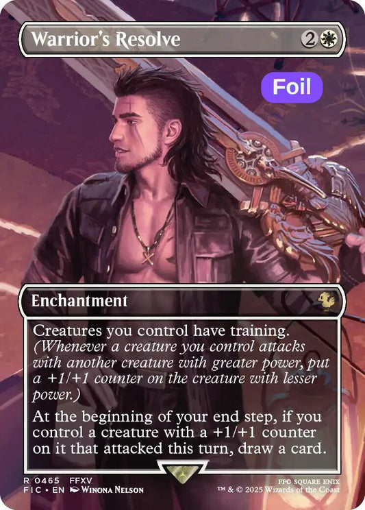 Warrior's Resolve (Borderless)