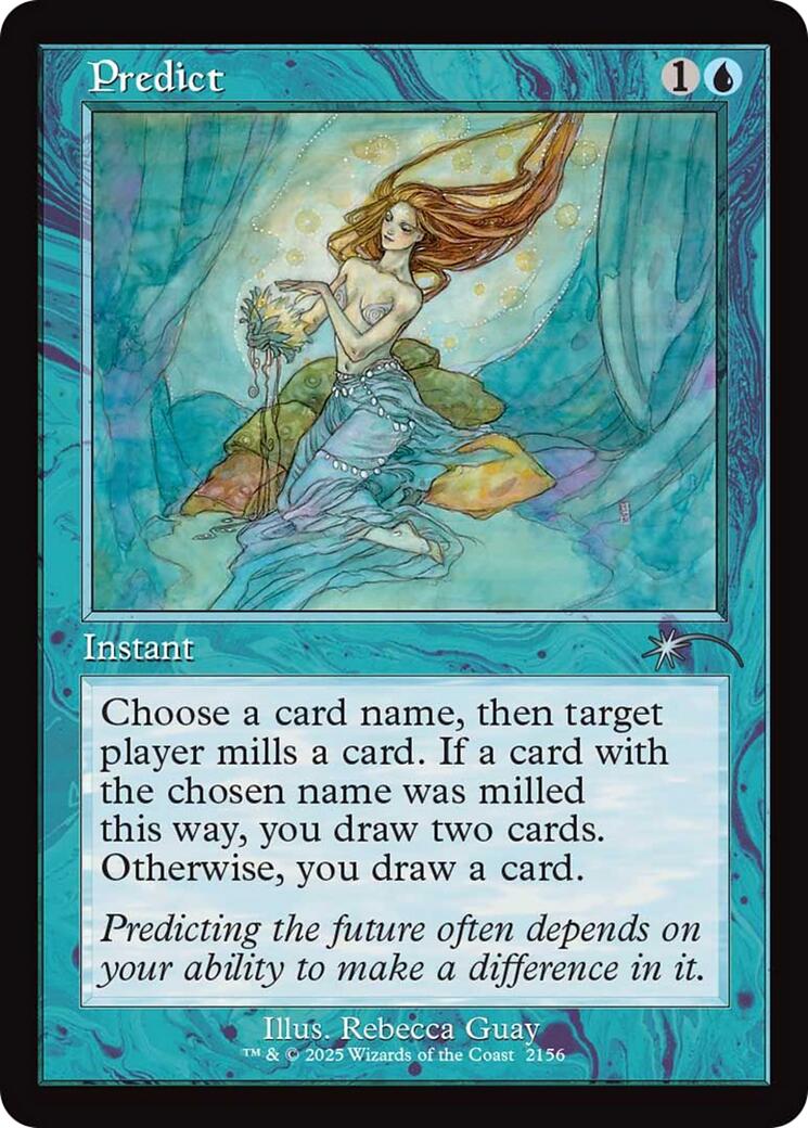 Predict (Retro Frame)