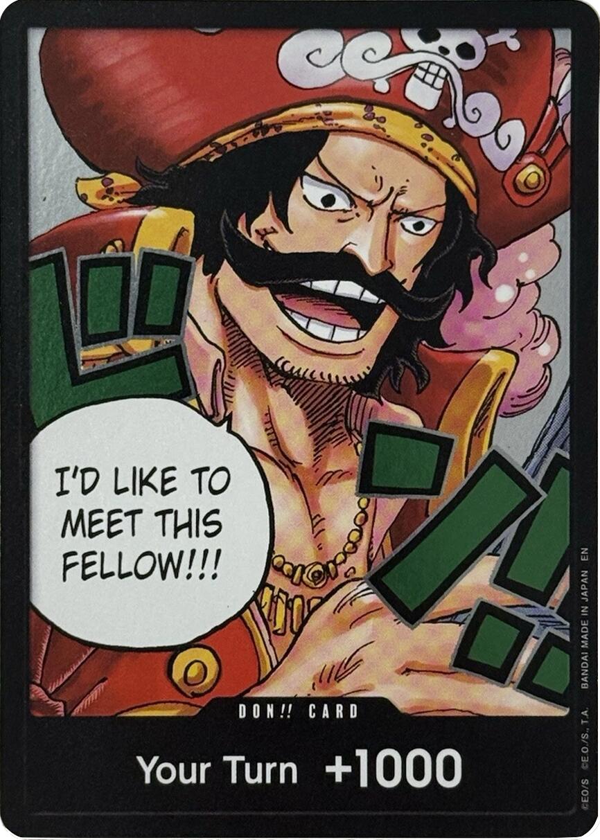 DON!! Card (Gol.D.Roger)