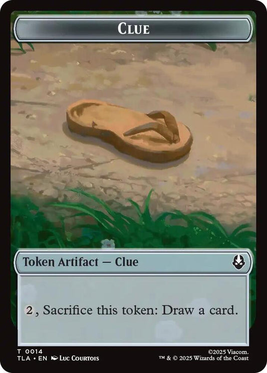 Ally (0005) // Clue (0014) Double-Sided Token (Back)