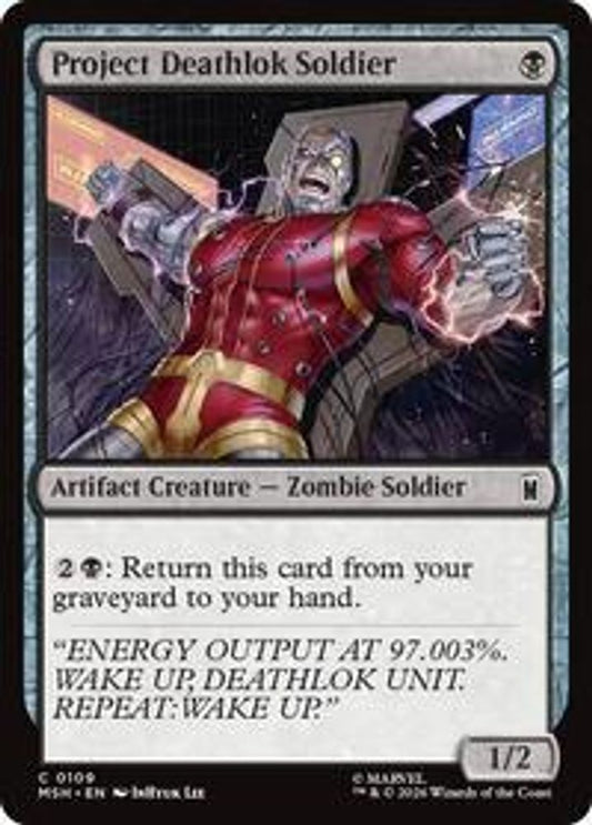 Project Deathlok Soldier