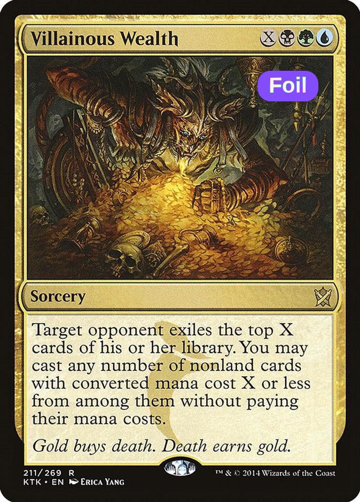Villainous Wealth